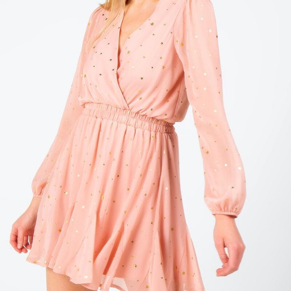 Kailynn Star Godet Dress